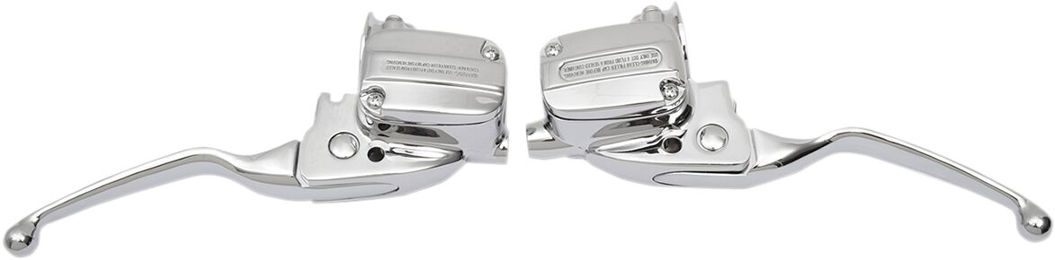BRAKE & CLUTCH CUSTOM CONTROL SET CHROME