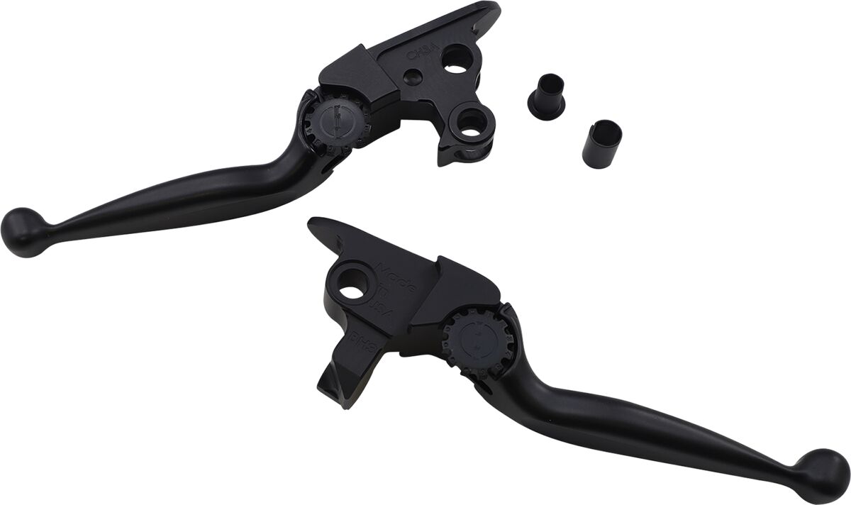 Lever Set - Journey - Harley Davidson - Black