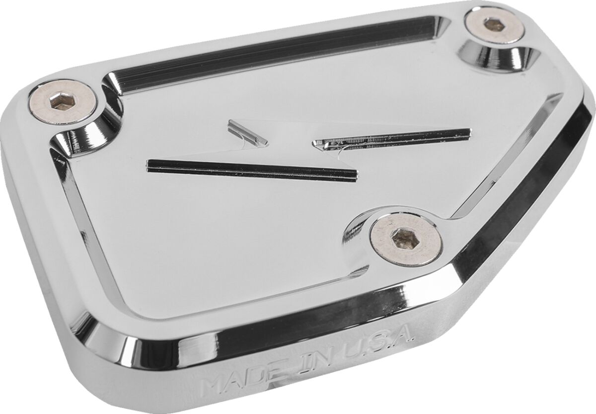 Master Cylinder Cover - Brake - Front - Chrome