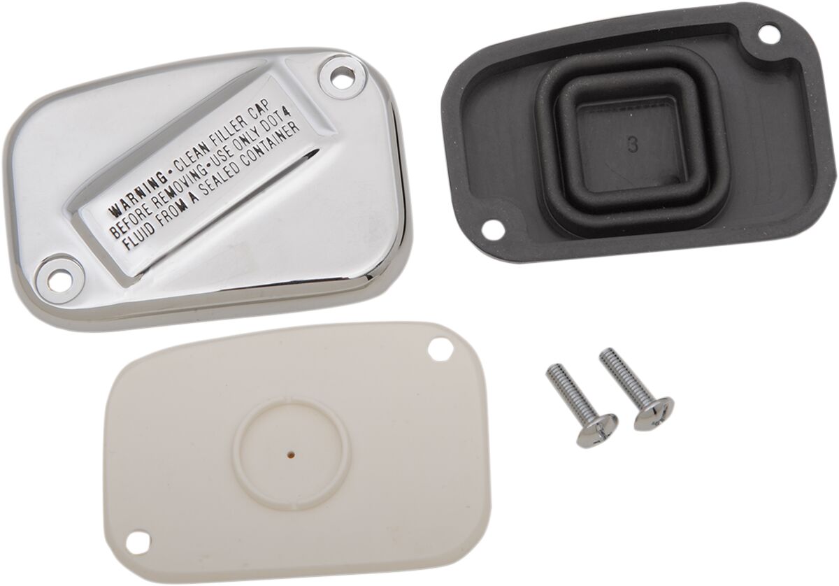 HANDLEBAR MASTER CYLINDER COVER OEM STYLE CHROME