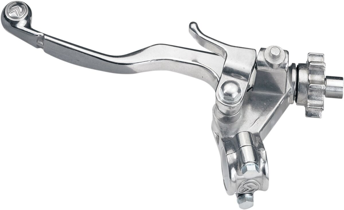 LEVER CLUTCH WITH HOT START ALUMINUM SILVER