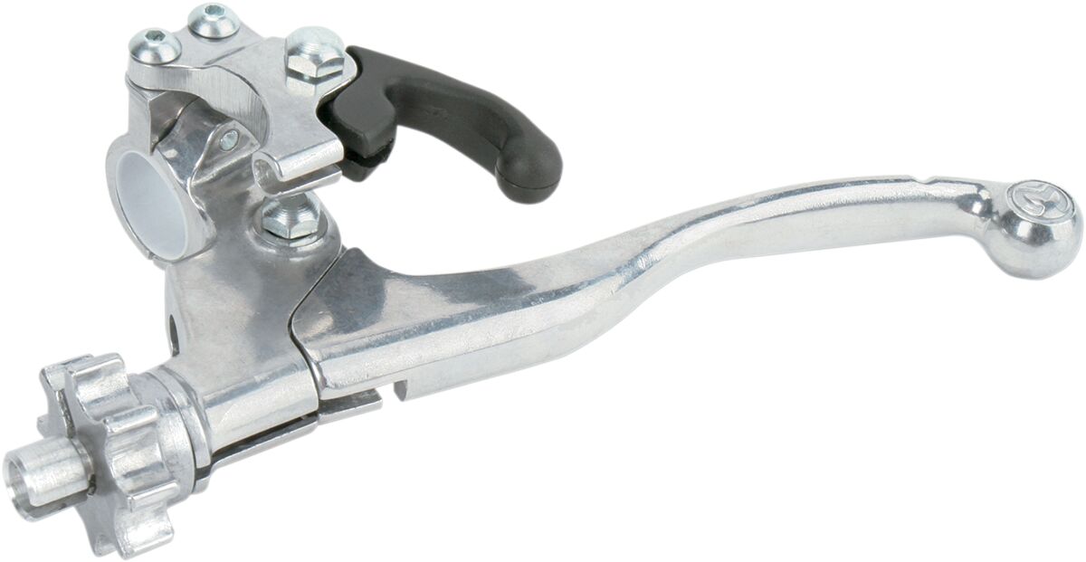 LEVER CLUTCH WITH HOT START ALUMINUM SILVER