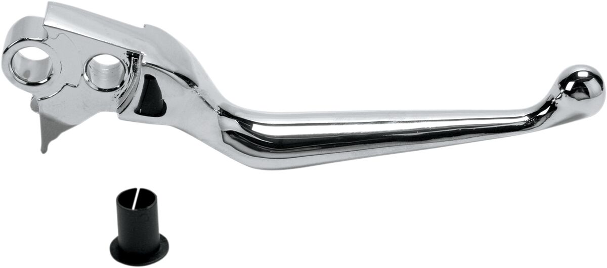 BRAKE LEVER WIDE BLADE CHROME