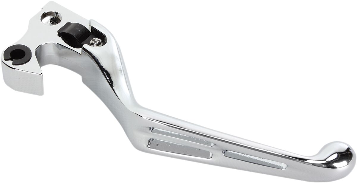 CLUTCH LEVER SLOTTED WIDE BLADE CHROME