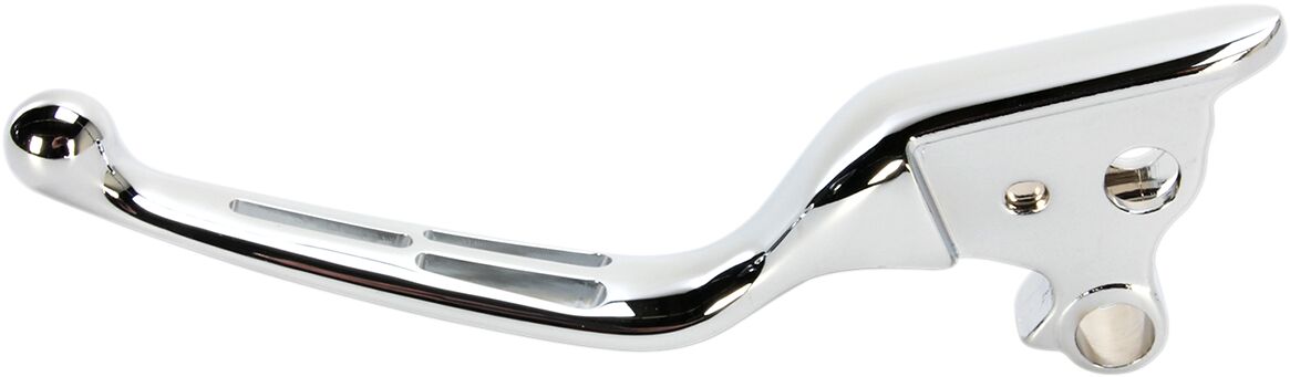 CLUTCH LEVER SLOTTED WIDE BLADE CHROME