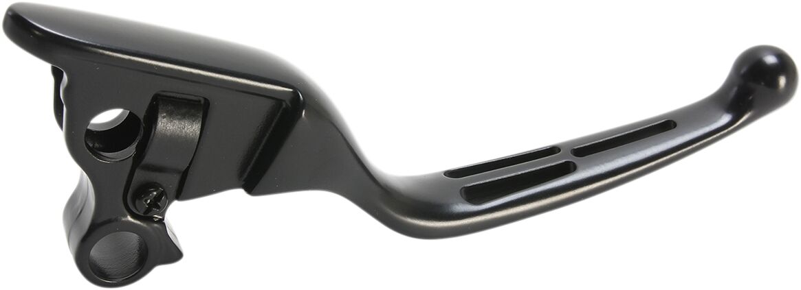 CLUTCH LEVER SLOTTED WIDE BLADE MATT BLACK