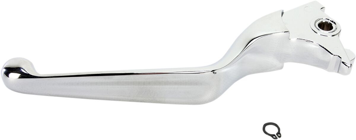 BRAKE LEVER WIDE BLADE CHROME