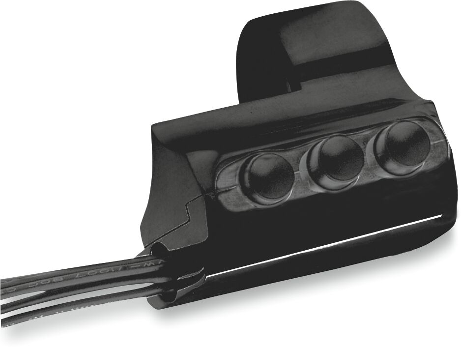 BLACK ANODIZED THREE BUTTON RIGHT
