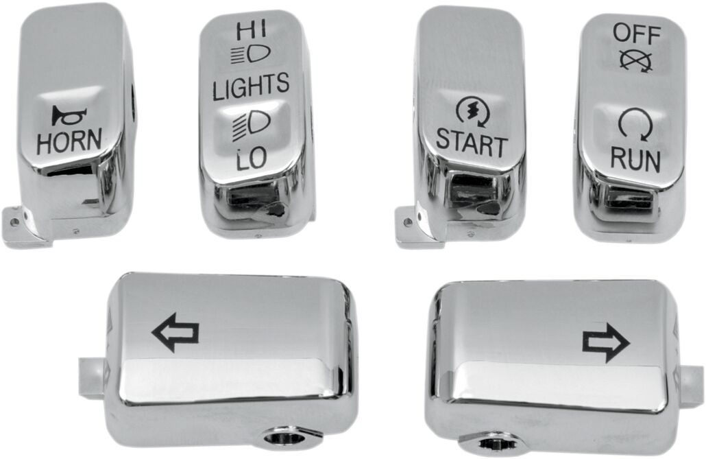 SWITCH CAP KIT STANDARD CHROME