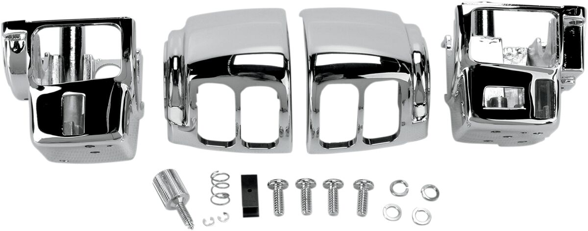 SWITCH HOUSING KIT W/ RADIO/CRUISE CHROME