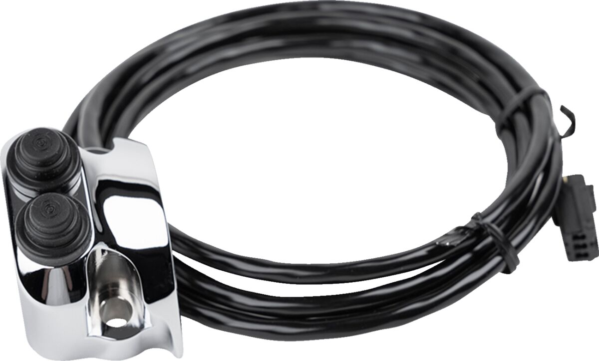 HANDLEBAR MOUNTED CONTROL W/DEUTSCH CONNECTOR CHROME