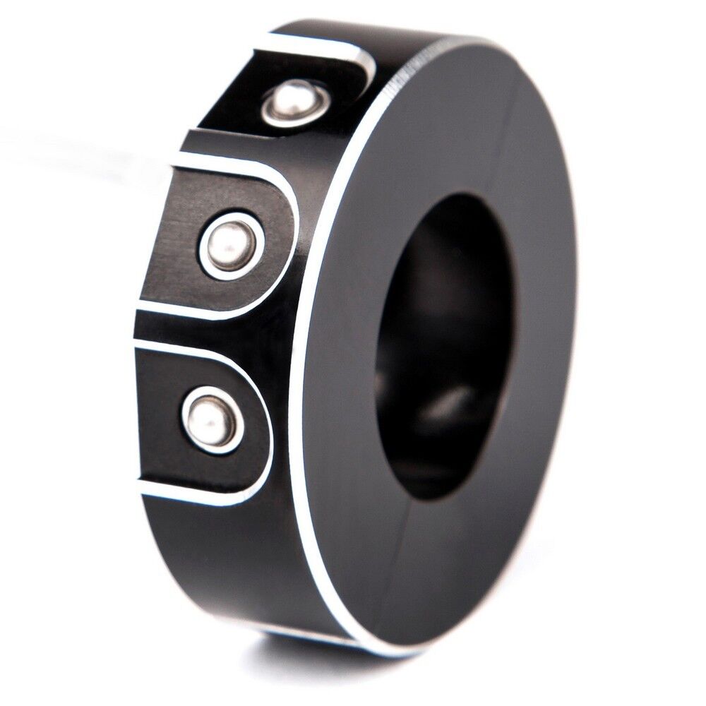 mo-SWITCH MINI 3 PUSH-BUTTON 25,4 MM BLACK HOUSING/ BLACK BUTTONS