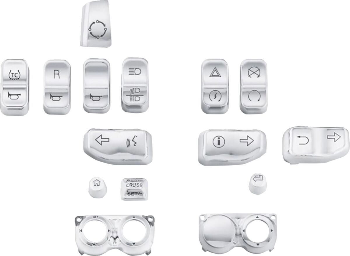 Switch Caps - Chrome