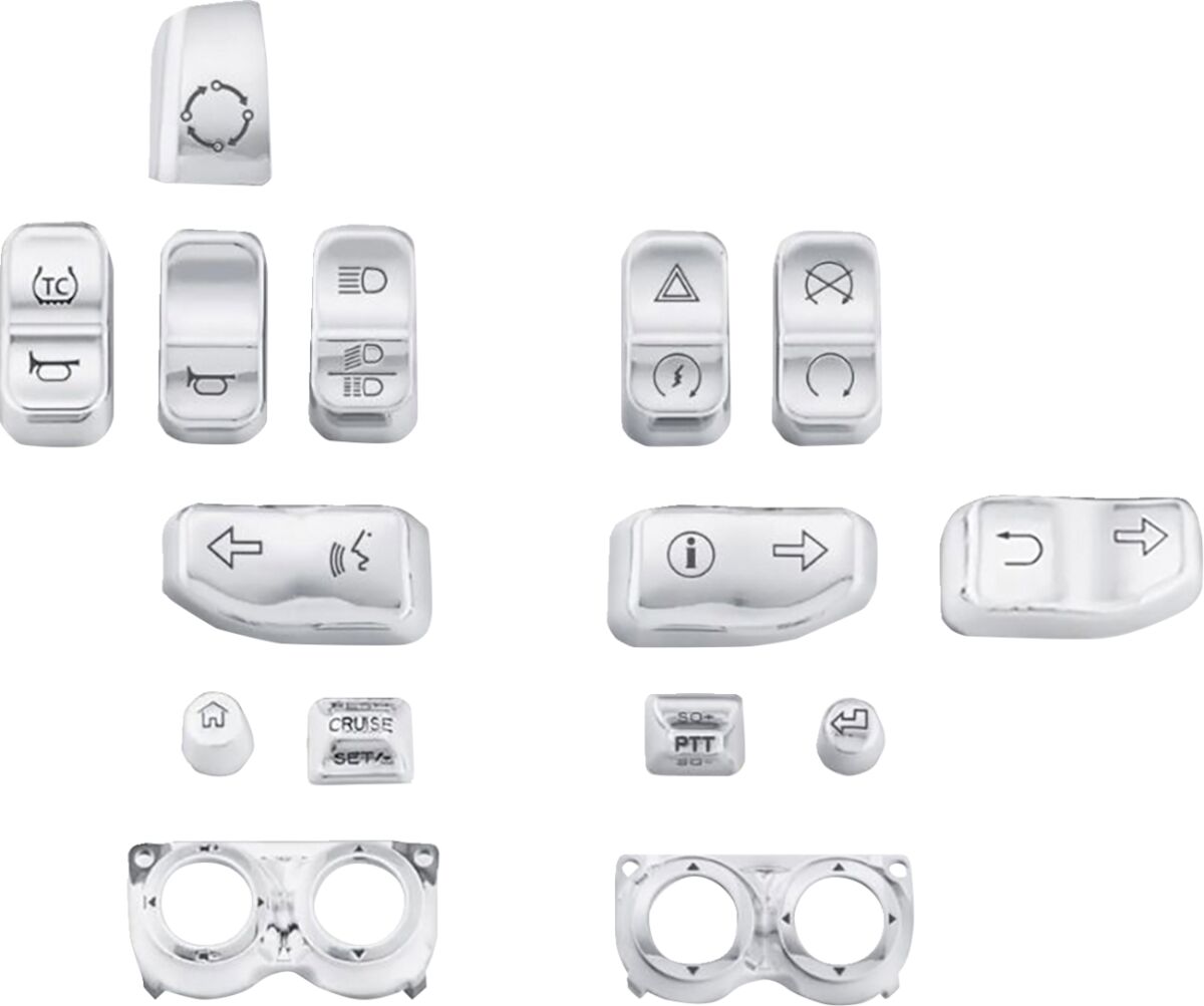 Switch Caps - Chrome