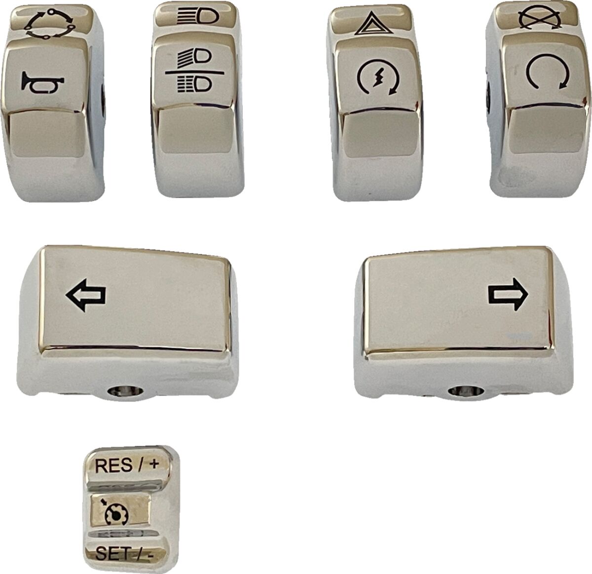 Switch Caps - Chrome