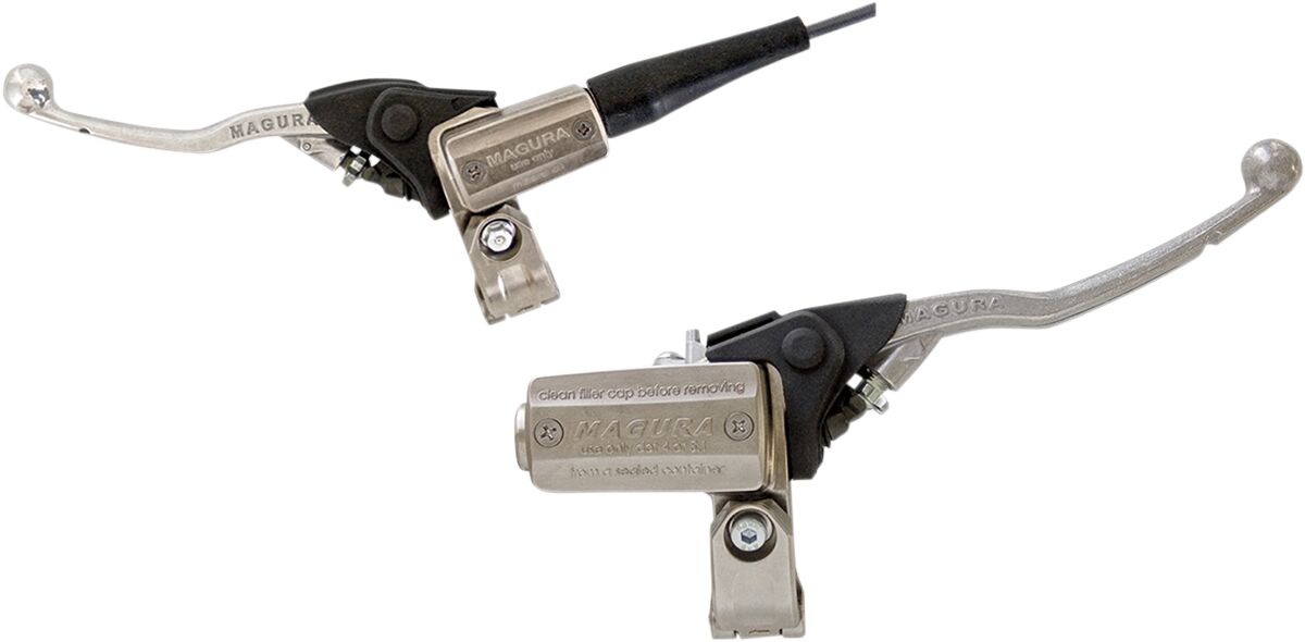 167 HYMEC OFFROAD CLUTCH MASTER CYLINDER 9.5MM PISTON OIL BLACK/SILVER