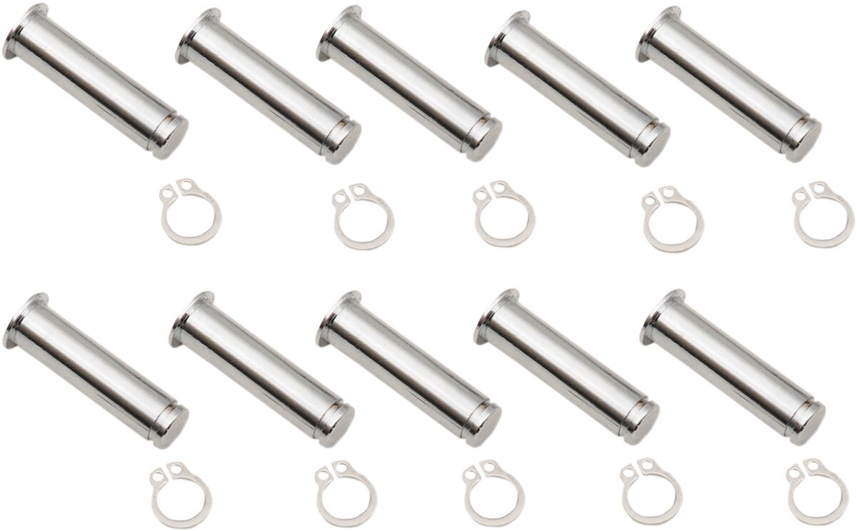 PIVOT PIN/CLIP KITS CHROME