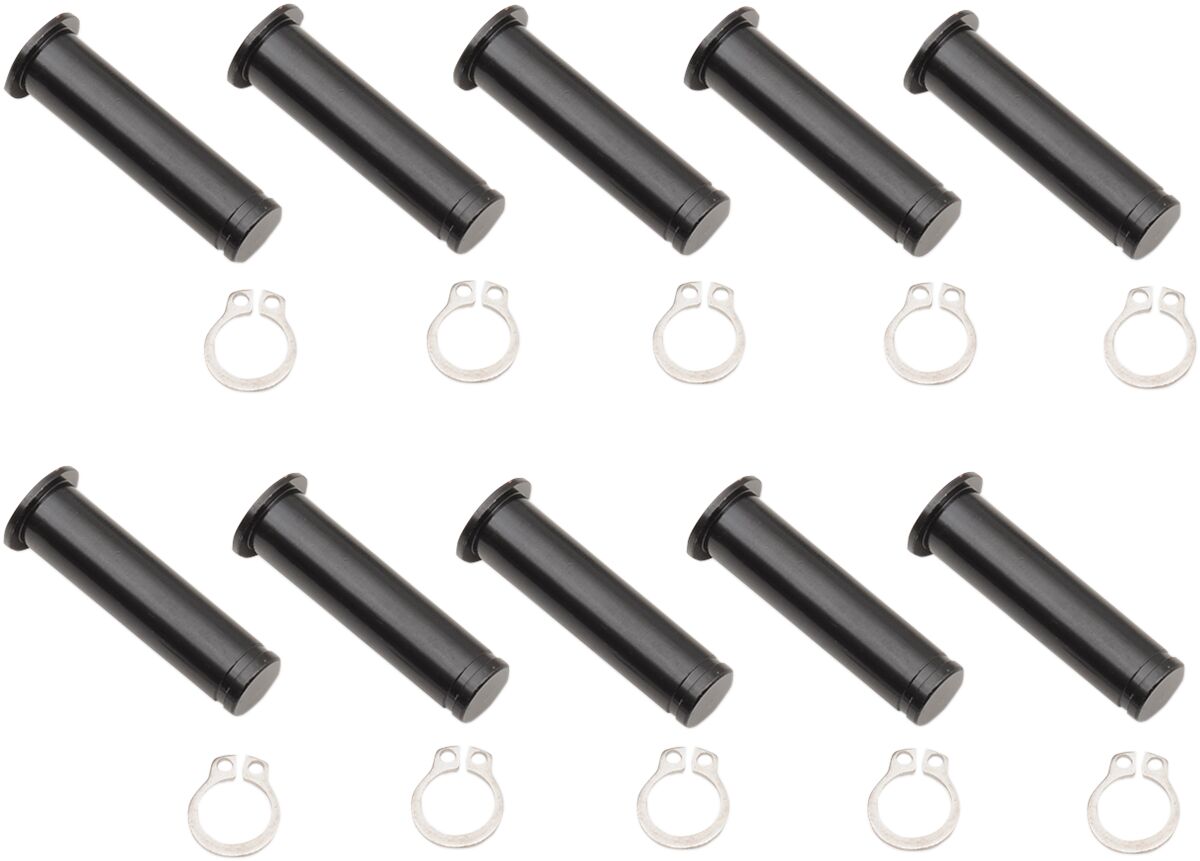 PIVOT PIN/CLIP KITS BLACK