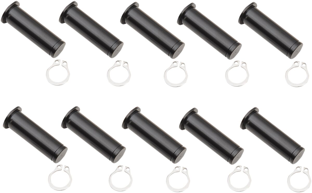 CLUTCH SIDE PIVOT PIN/CLIP KITS BLACK