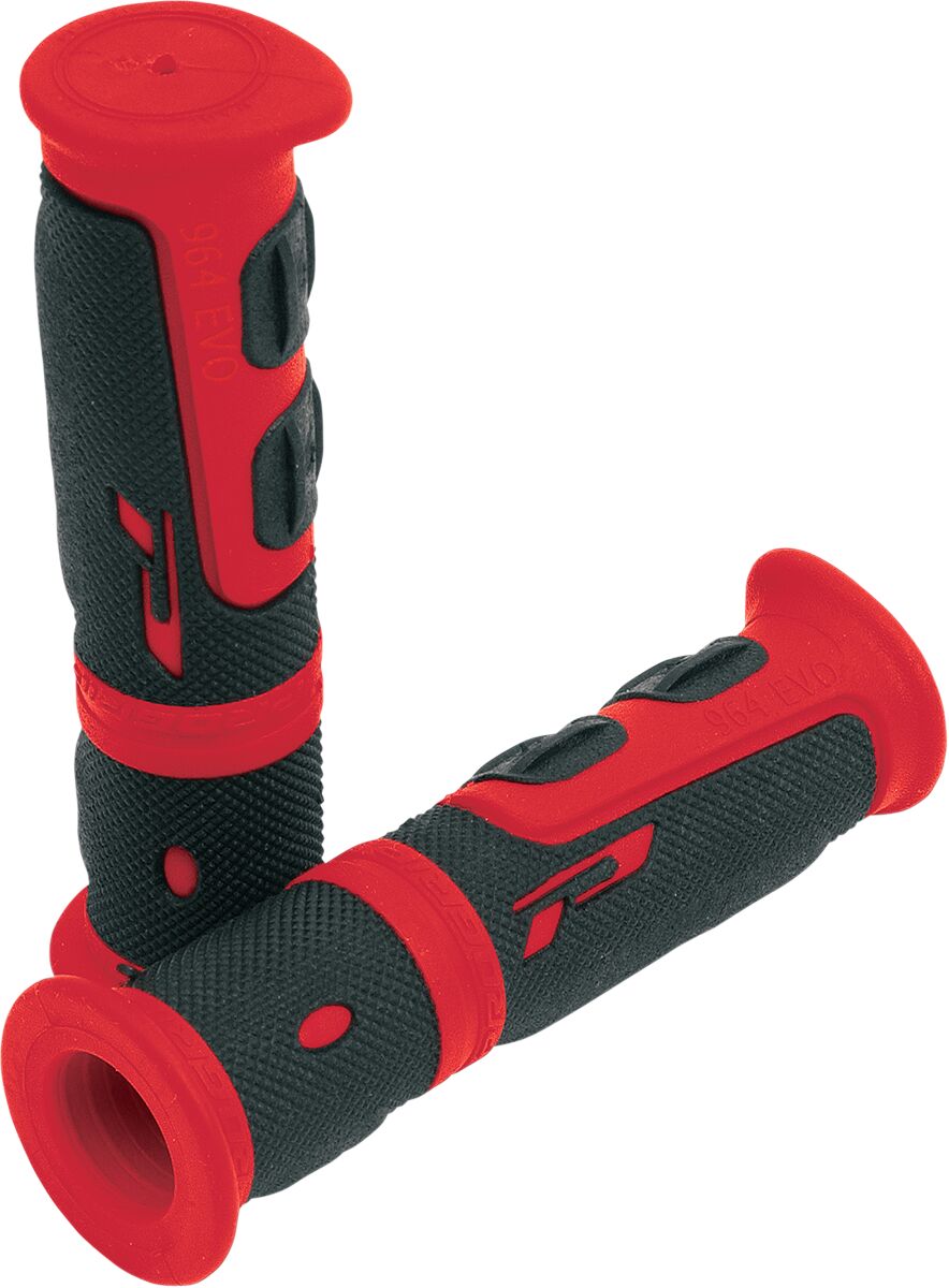 GRIPS DOUBLE DENSITY ATV 964 CLOSED END BLACK/RED