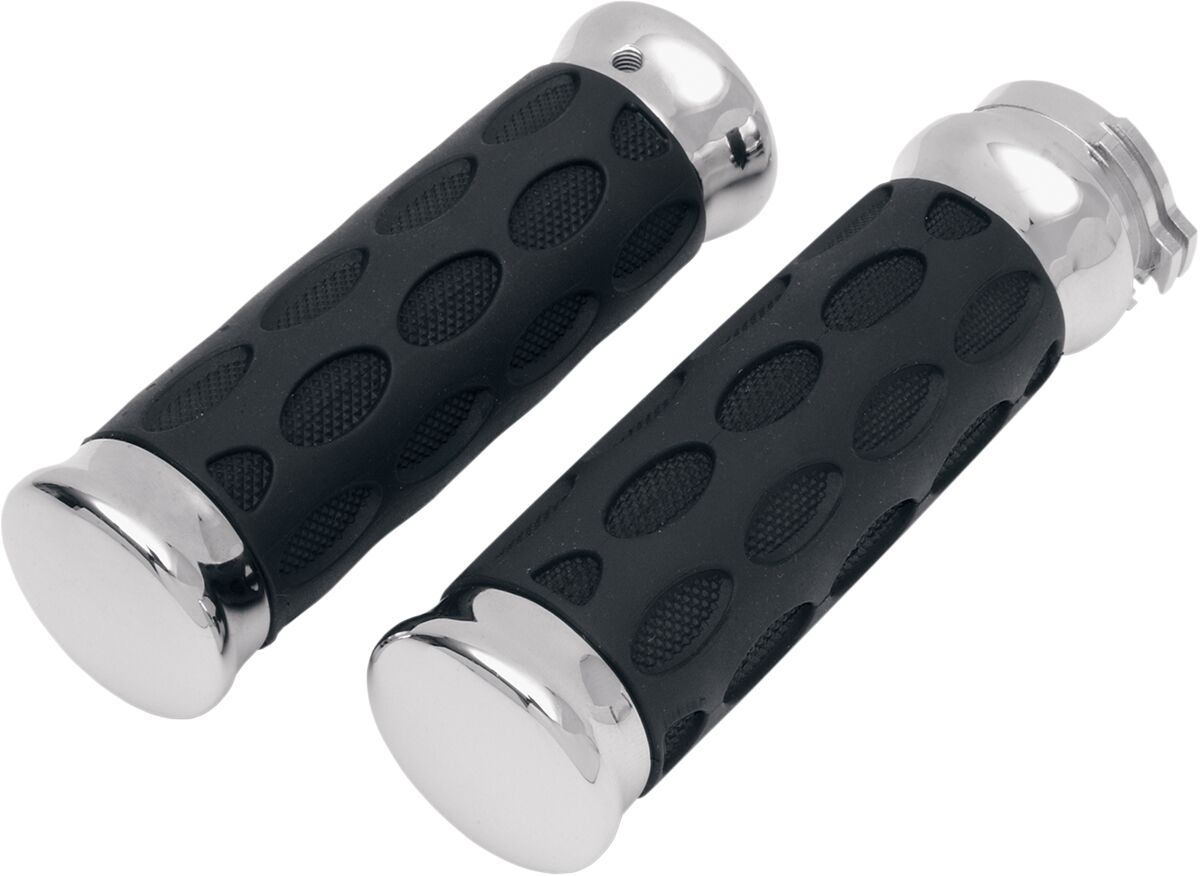 GRIPS HOTOP CHROME/RUBBER