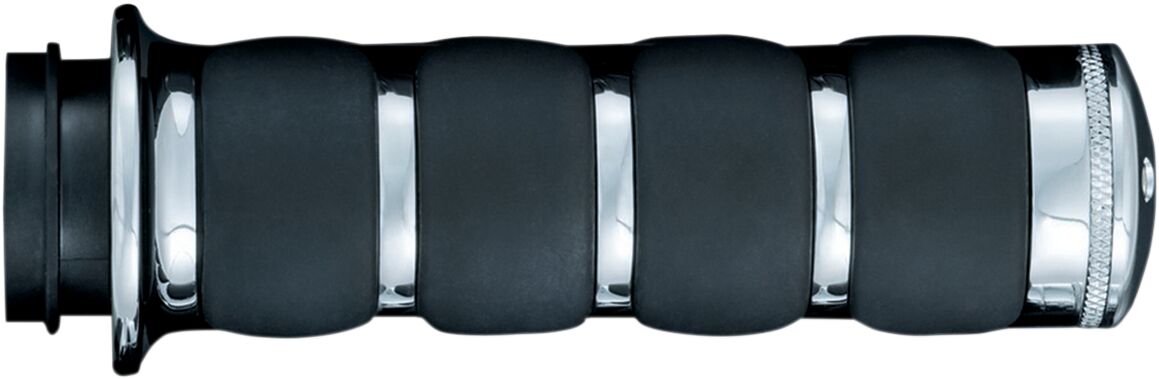 ISO-GRIPS FOR ELECTRONIC THROTTLE CHROME