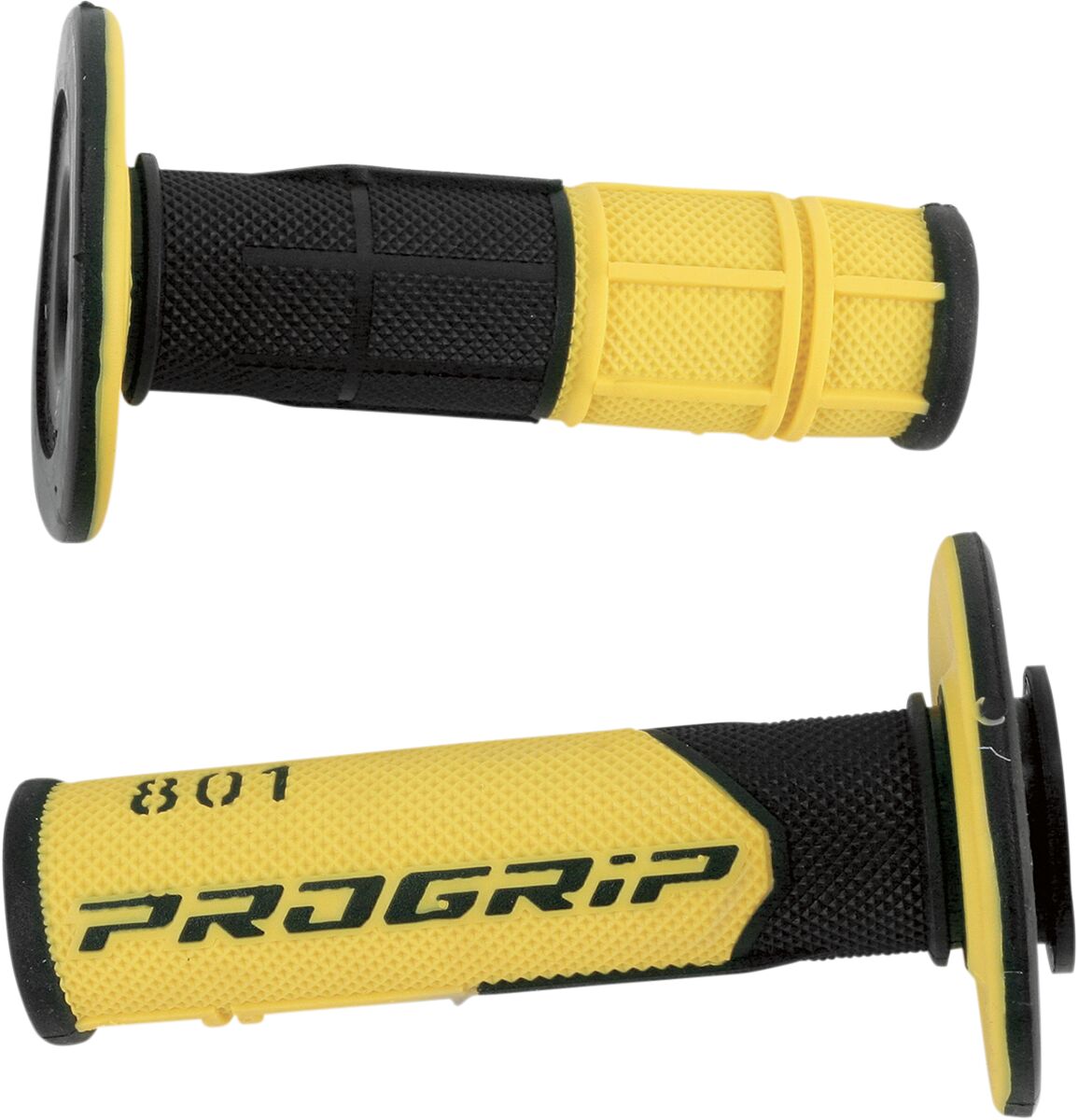 GRIPS DOUBLE DENSITY OFFROAD 801 CLOSED END BLACK/YELLOW