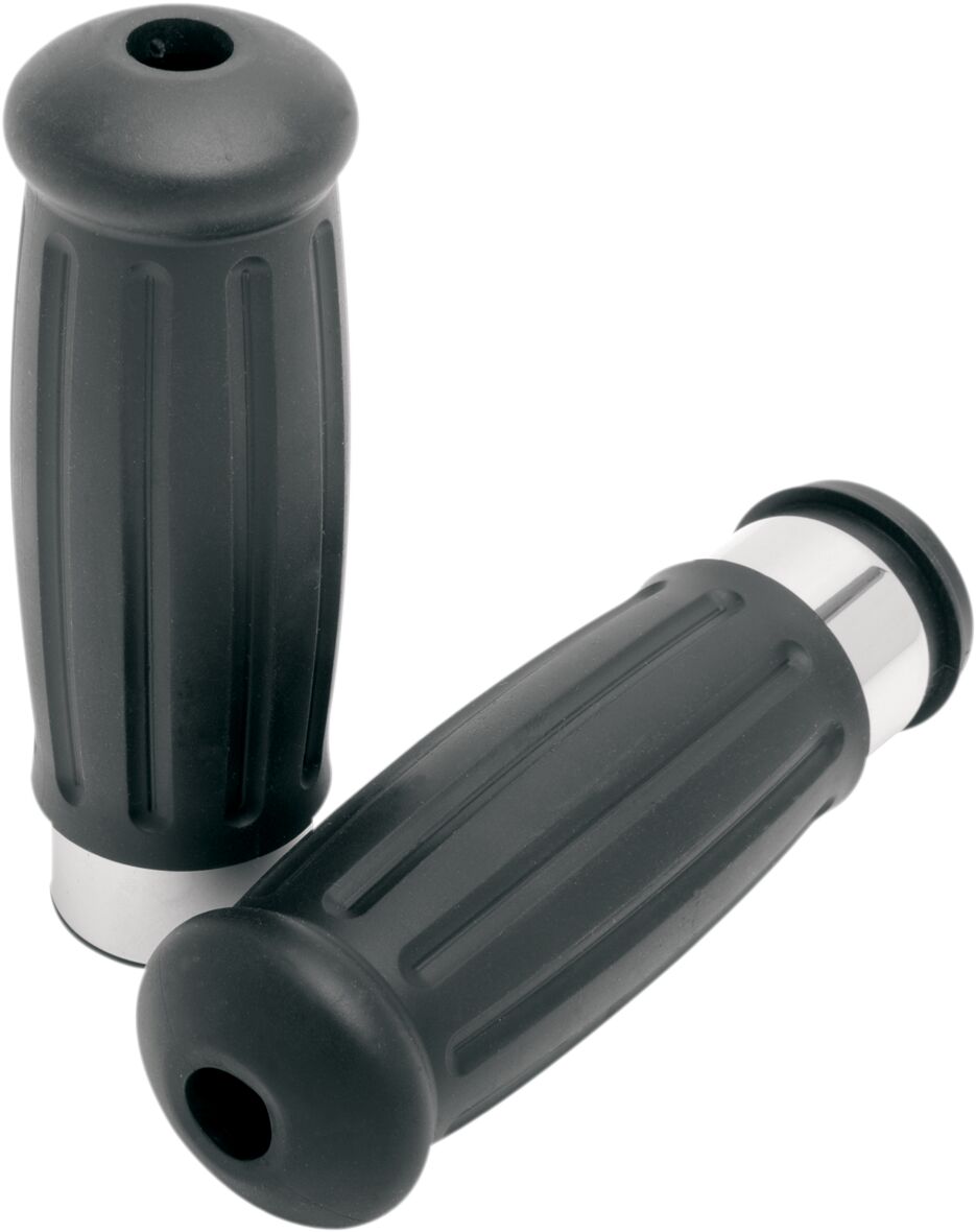 GRIPS VINTAGE TOURING CHROME/RUBBER