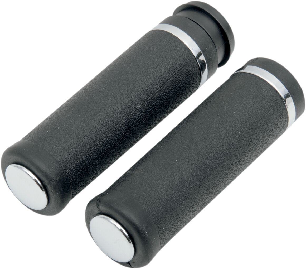GRIPS HOTOP SMOOTH TOURING CHROME/RUBBER