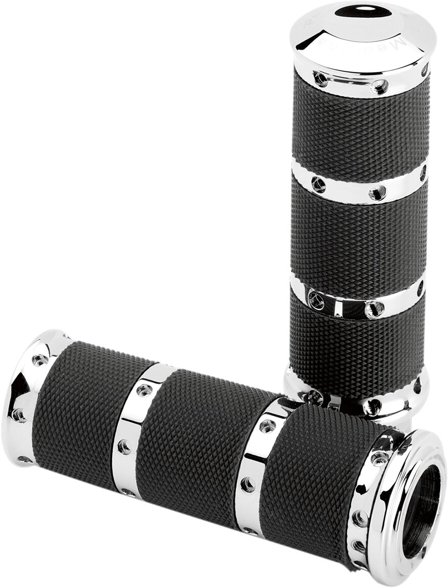 CONTOUR XL GRIPS   ELECTRONIC THROTTLE (PAIR)   CHROME