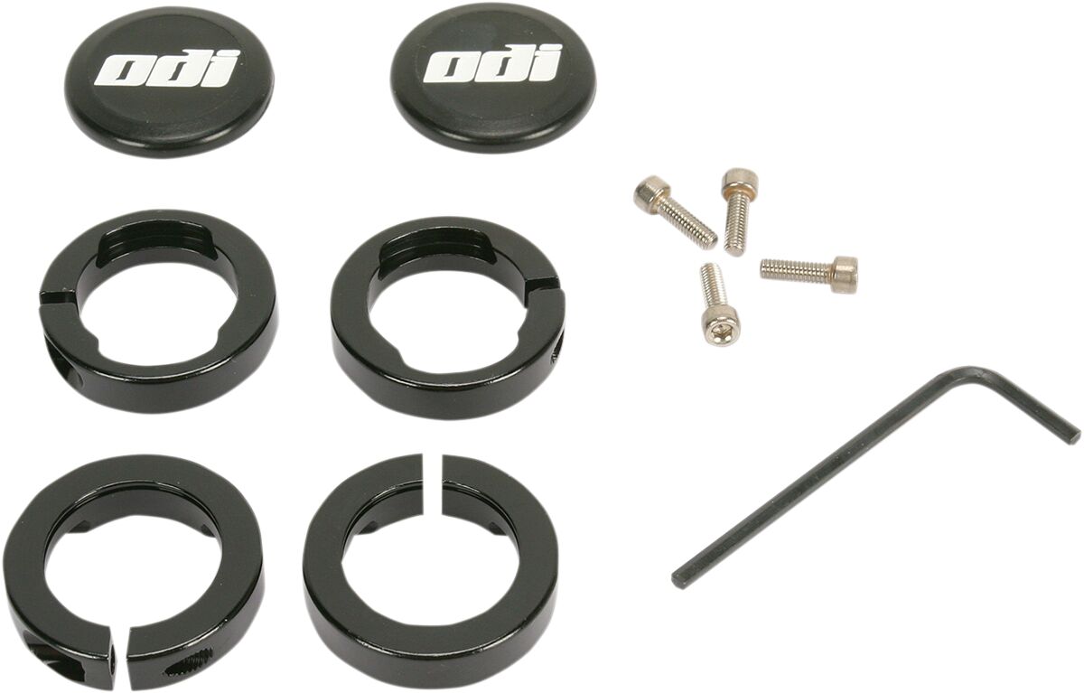 CLAMP LOCK JAW HANDLEBAR END PLUG BLACK