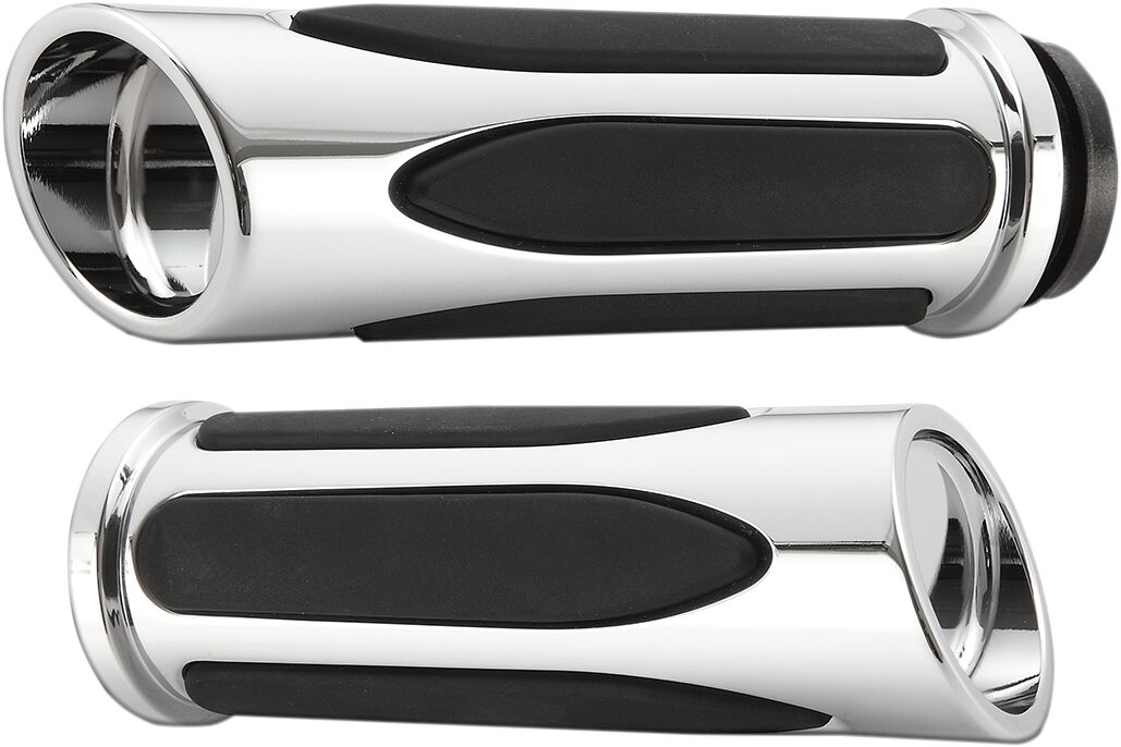 GRIPS DEEP CUT COMFORT THROTTLE BY WIRE CHROME