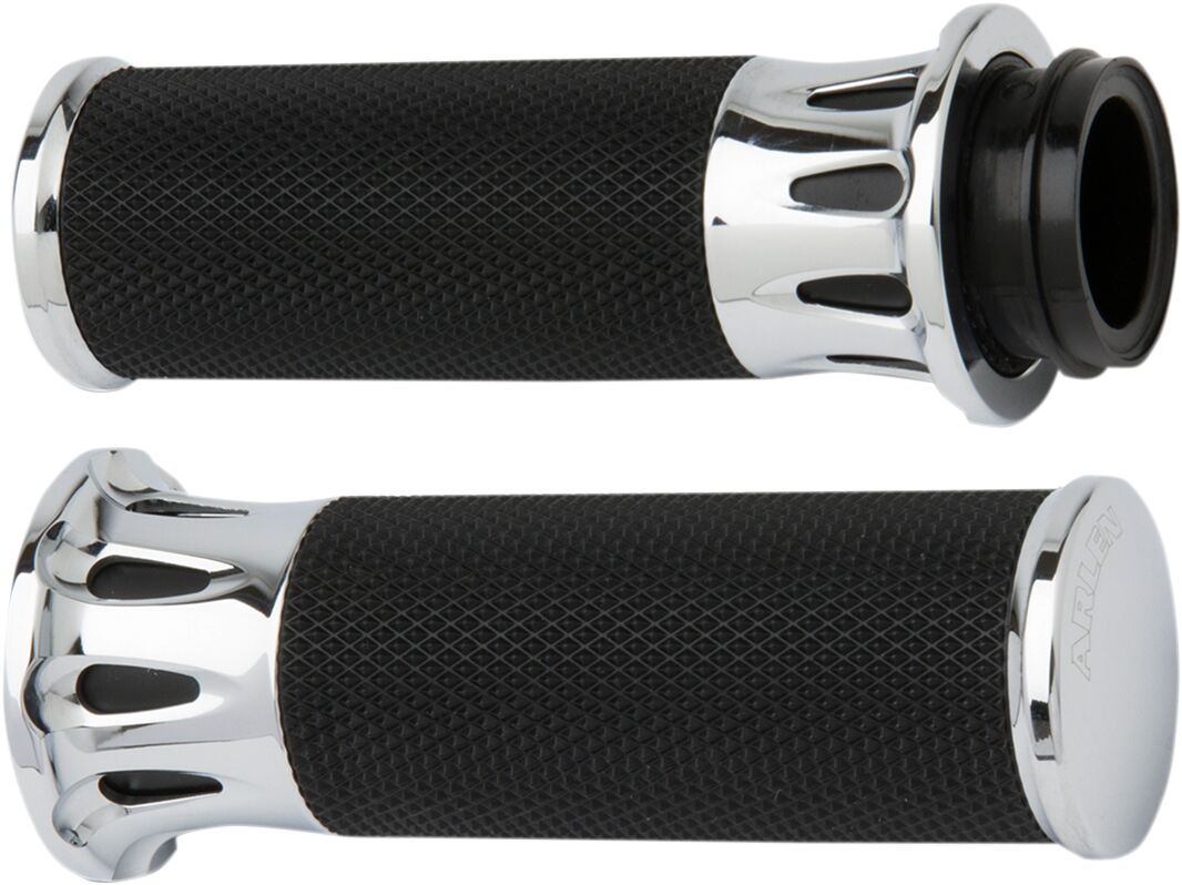 GRIPS DEEP CUT FUSION THROTTLE BY WIRE CHROME