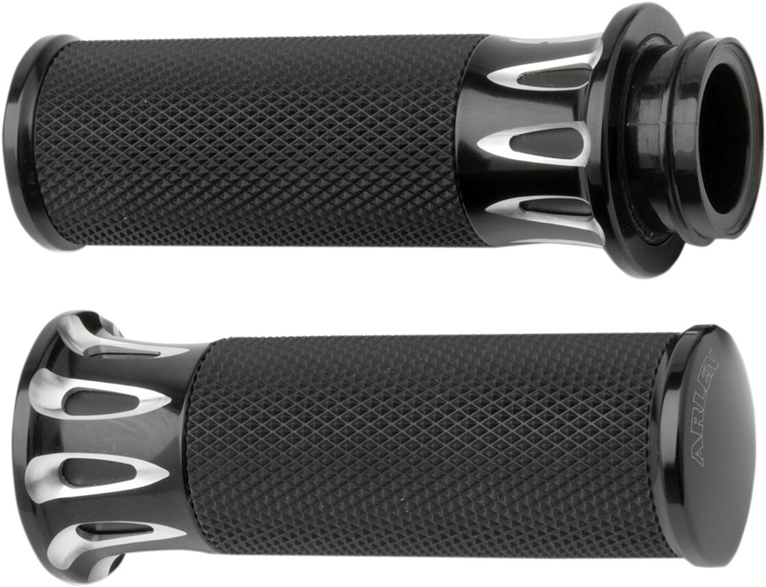 GRIPS DEEP CUT FUSION THROTTLE BY WIRE BLACK