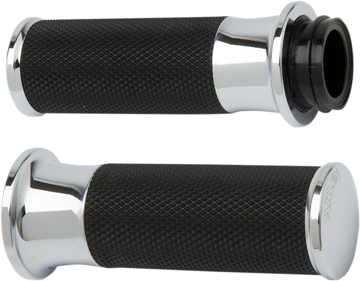 GRIPS SMOOTH FUSION THROTTLE BY CABLE CHROME
