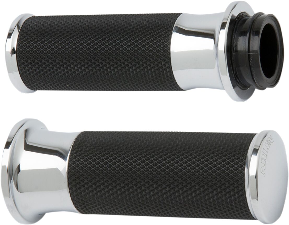 GRIPS SMOOTH FUSION THROTTLE BY CABLE CHROME