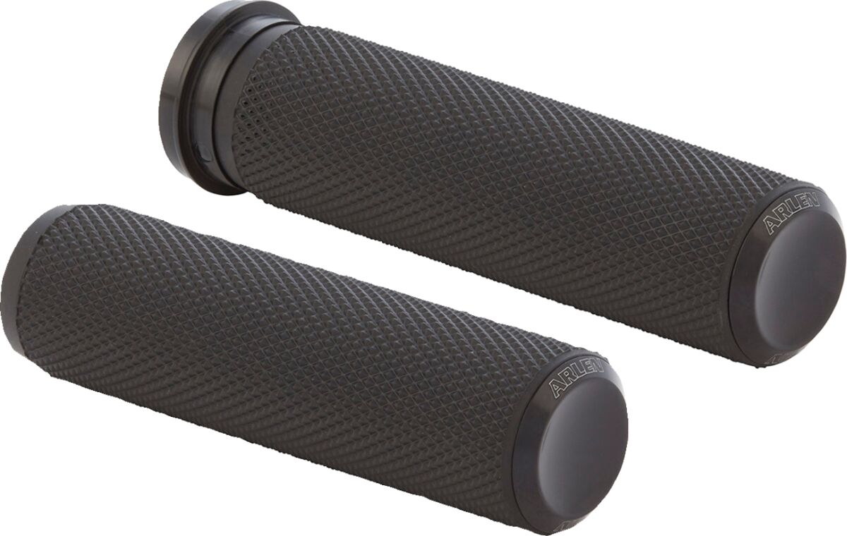 GRIPS KNURLED FUSION THROTTLE BY CABLE BLACK