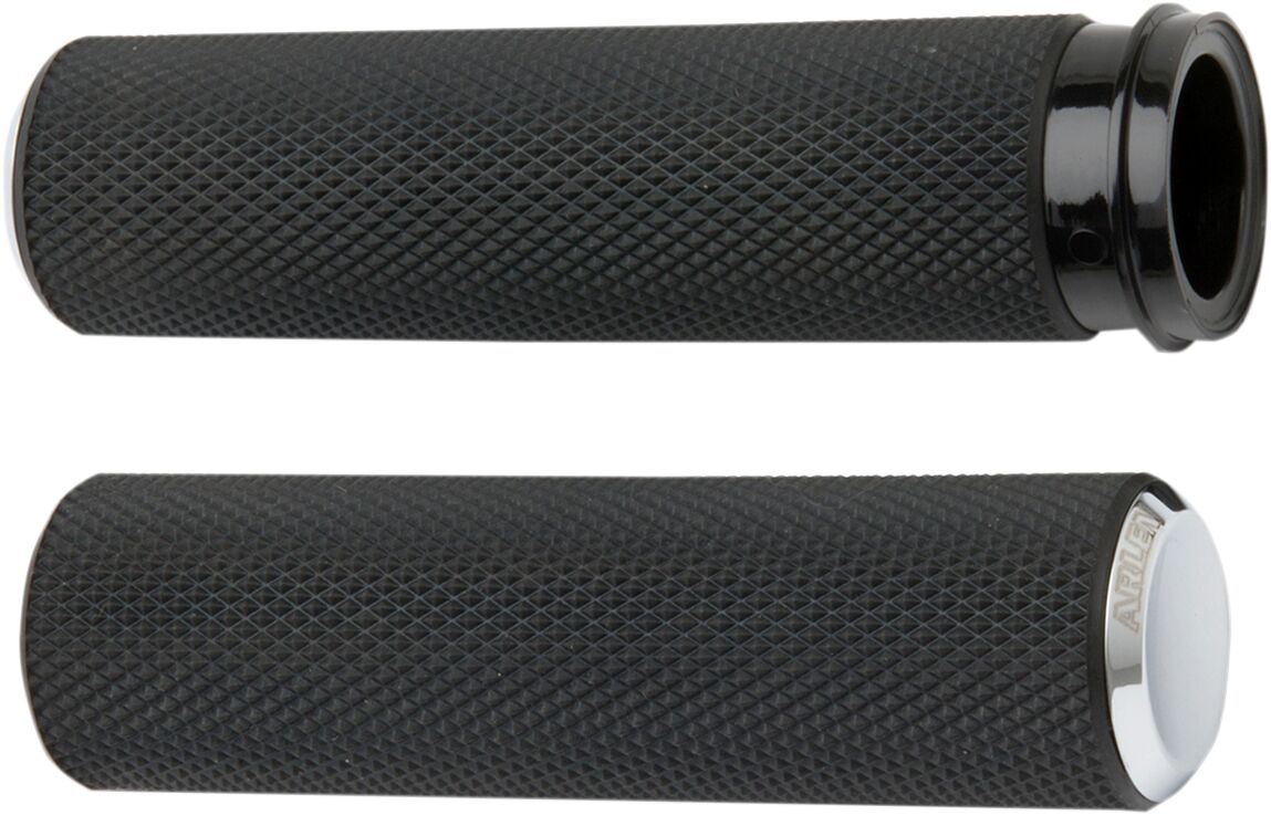 GRIPS KNURLED FUSION THROTTLE BY WIRE CHROME