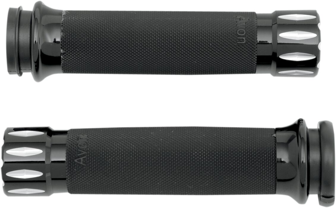 GRIPS CUSTOM CONTOUR RIVAL BLACK THROTTLE-BY-WIRE