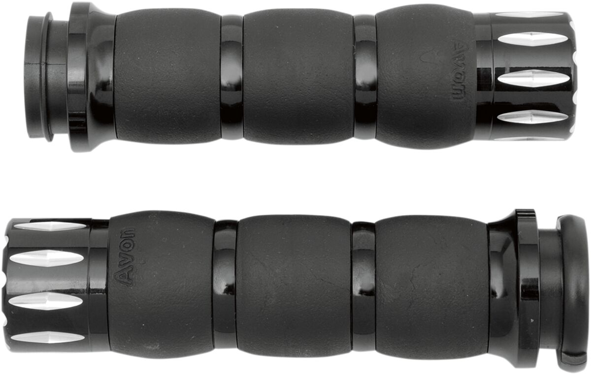 GRIPS VELVET RIVAL BLACK THROTTLE-BY-WIRE