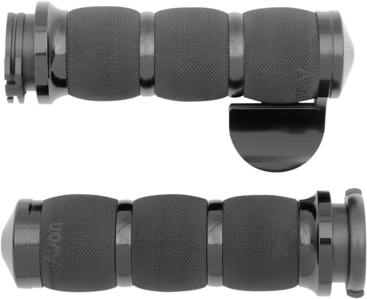 GRIPS AIR CUSHION BLACK WITH THROTTLE BOSS