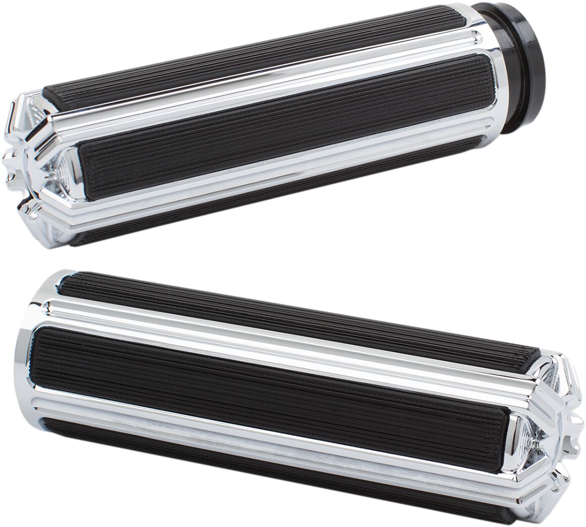 GRIPS 10-GAUGE THROTTLE BY WIRE CHROME