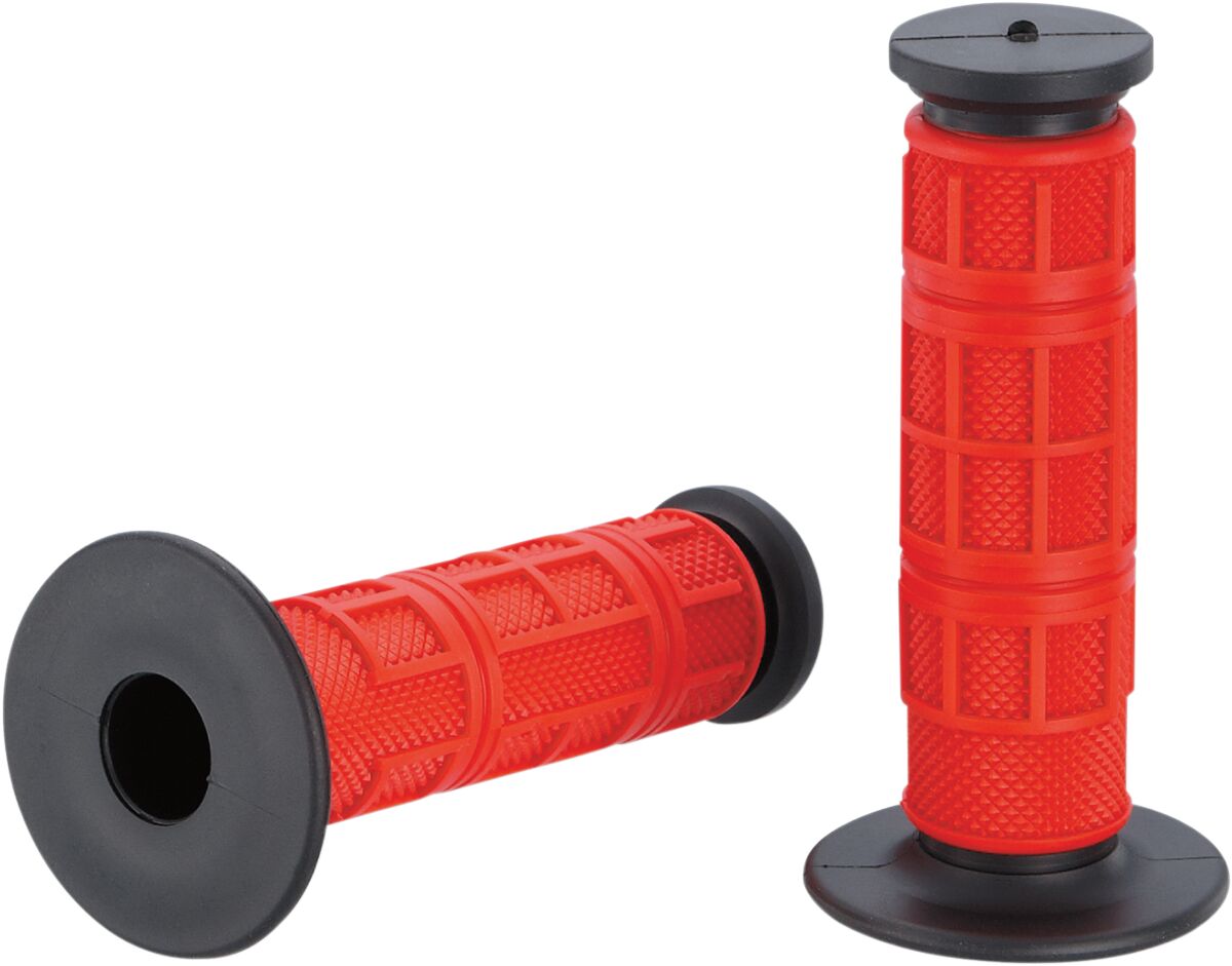 QUALIFIER™ FULL WAFFLE GRIPS RED/BLACK