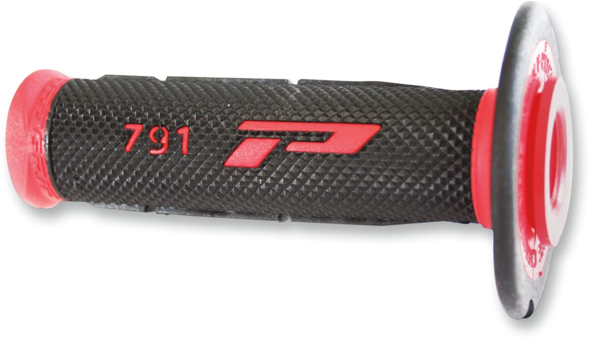 GRIPS DOUBLE DENSITY OFFROAD 791 CLOSED END BLACK/RED