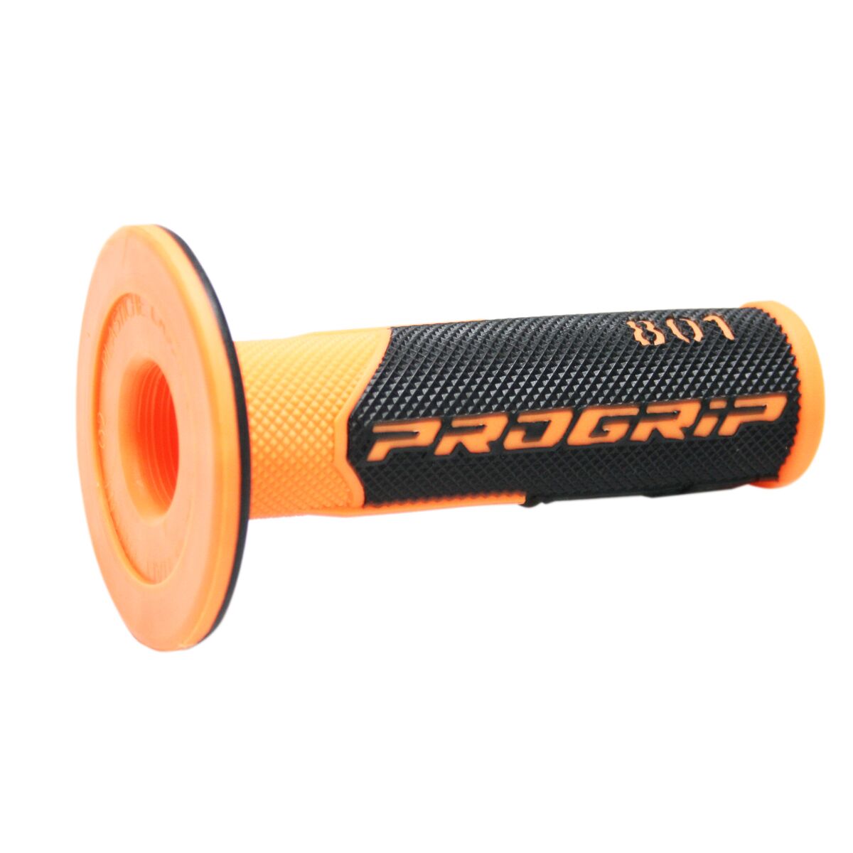 GRIPS DOUBLE DENSITY OFFROAD 801 CLOSED END BLACK/FLUO ORANGE
