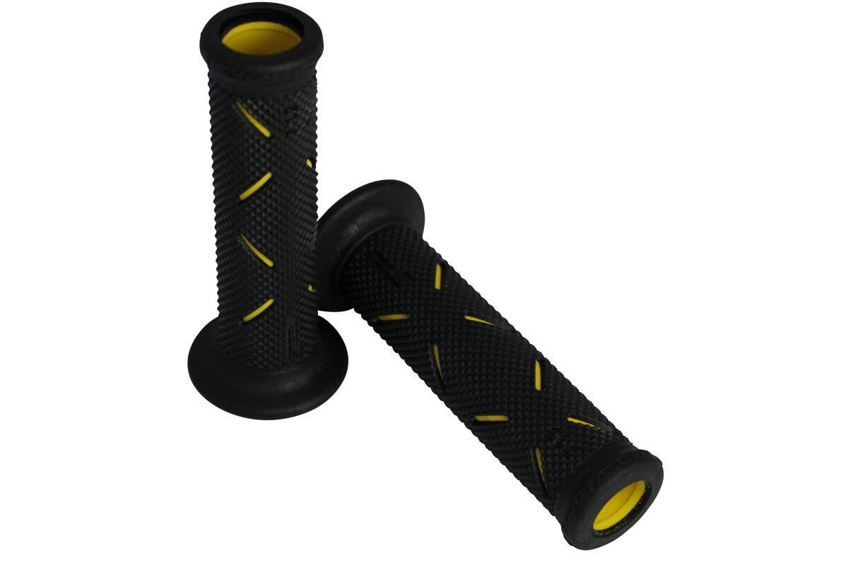 GRIPS DOUBLE DENSITY ROAD 717 OPEN END BLACK/YELLOW