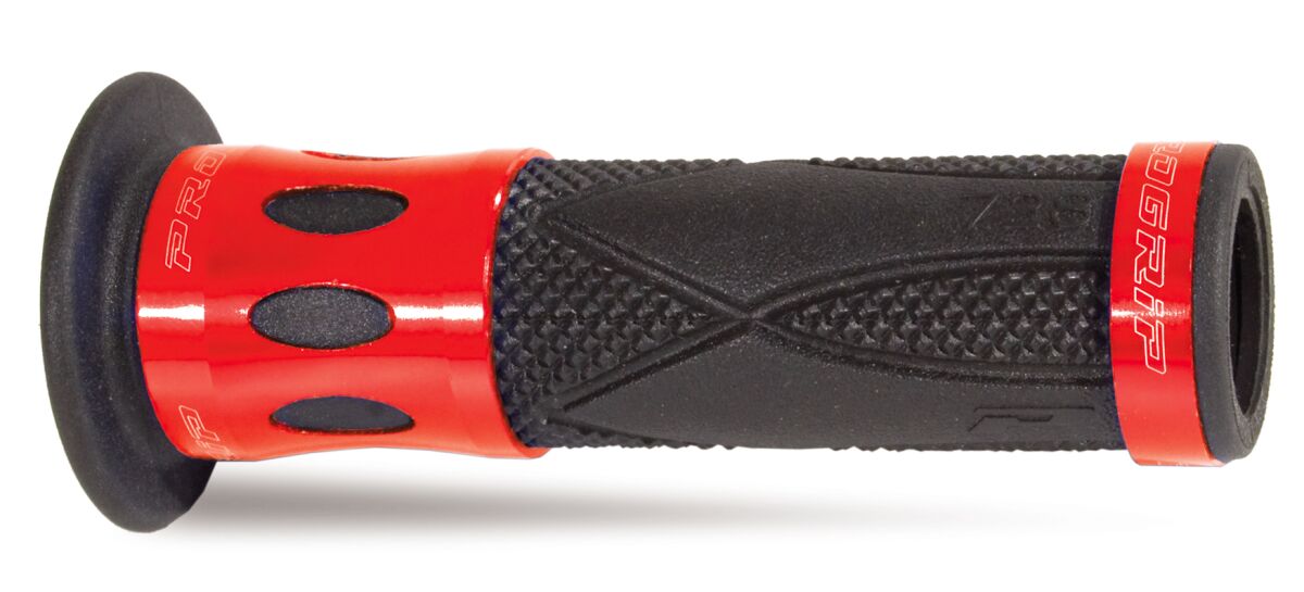 GRIP ROAD 728 OPEN END ALUMINIUM RING BLACK/RED