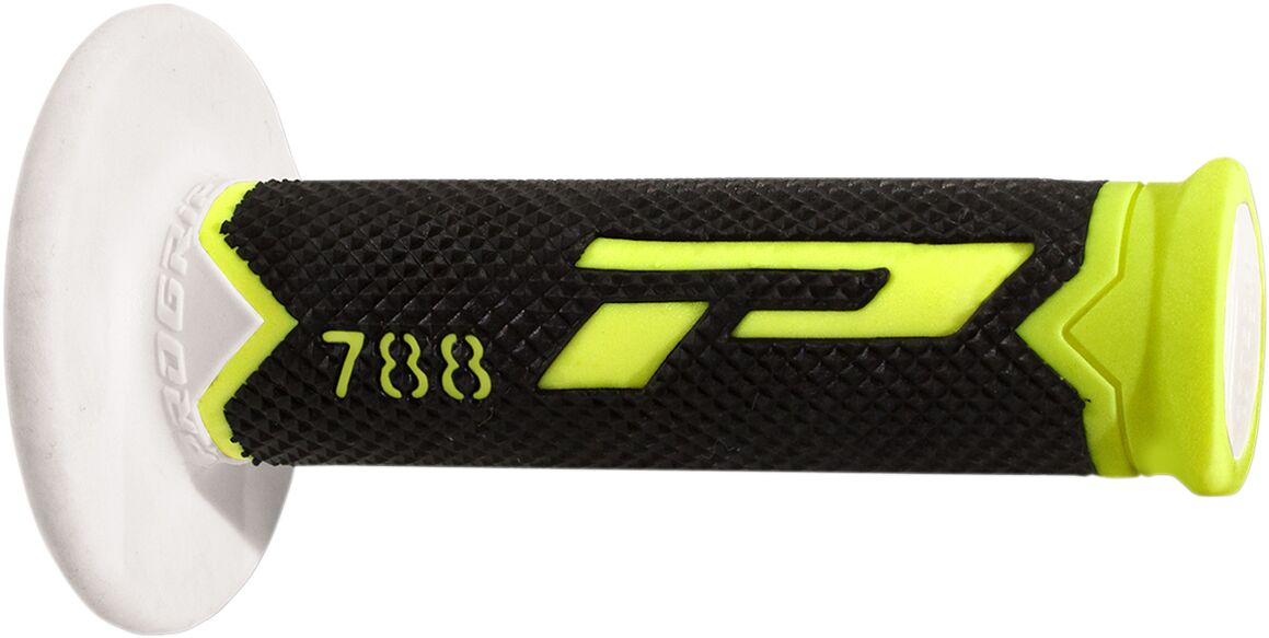 GRIPS TRIPLE DENSITY OFFROAD 788 CLOSED END FLUO YELLOW/BLACK/WHITE