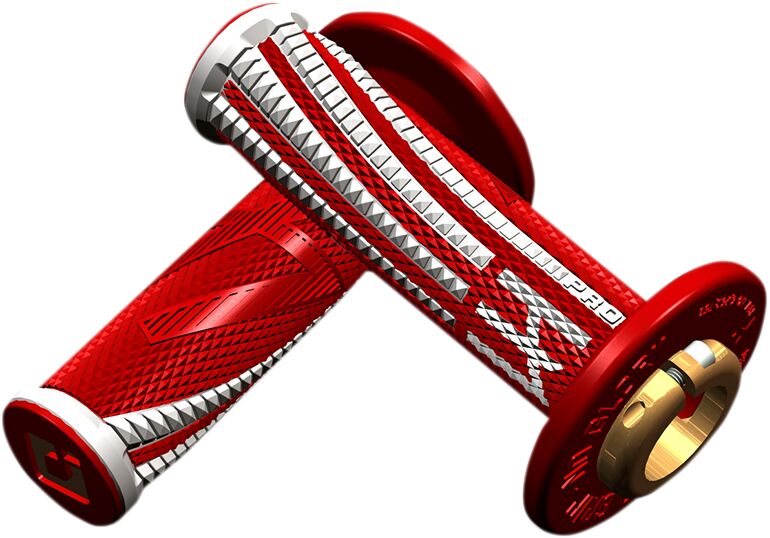 EMIG PRO V2 LOCK-ON SOFT GRIP RED/WHITE