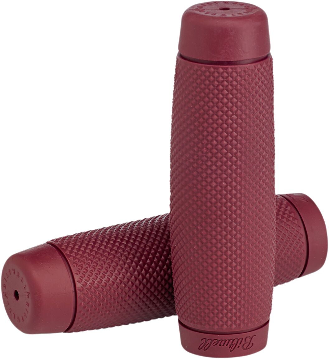 RECOIL 1" GRIPS KRATON RUBBER OXBLOOD